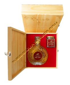 Hộp Rượu Gỗ Lót Nhung Cao Cấp
